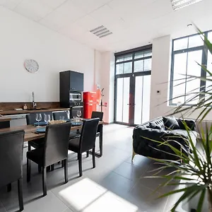 Appartement Loft La Mine D'or - Parking Gratuit Et Prive - Wifi - Equipe - Machine A Laver, Rive-de-Gier